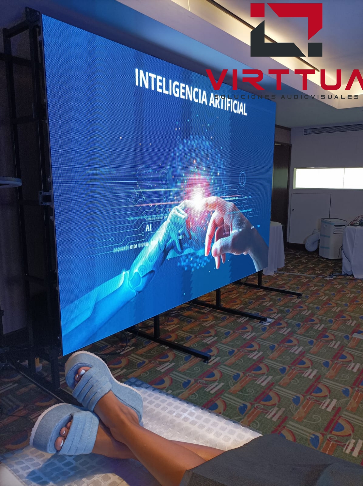 Alquiler de Pantallas Gigantes LED para interiores