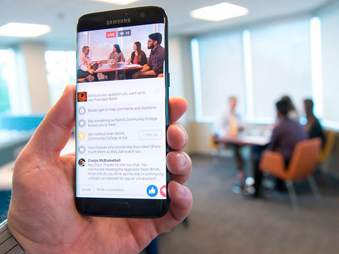 Transmisión en vivo para eventos 